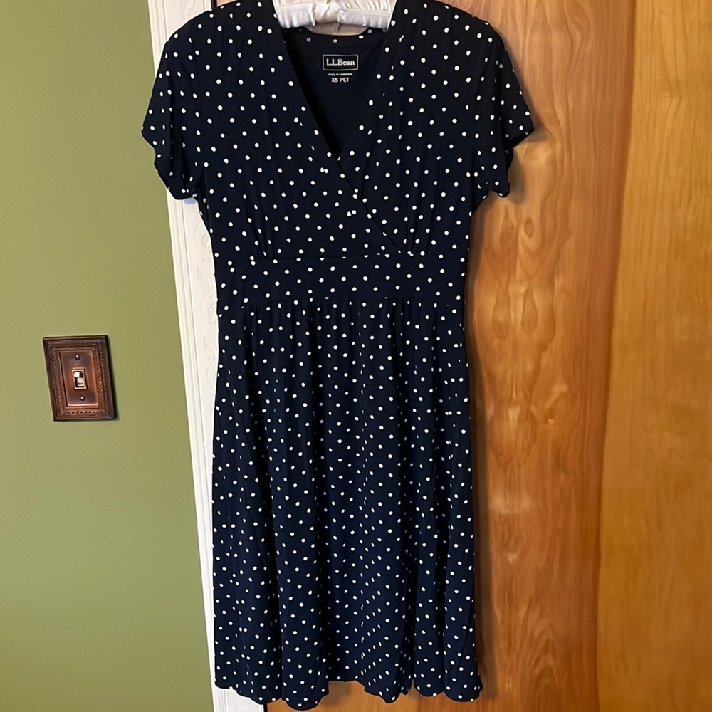 L.L. Bean short sleeve dress